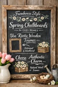 Use Rustic Wooden Frames