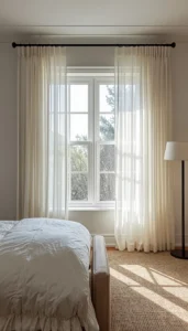 Use Sheer Curtains