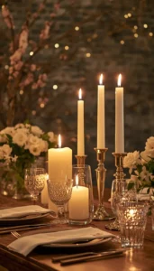 Use Taper and Pillar Candles