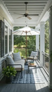 Use Umbrellas or Pergolas