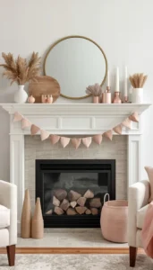 Use beige and blush tones