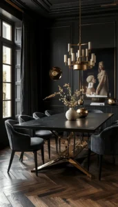 Use brass or gold details