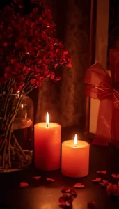 Use candles for warmth