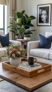 Use decorative trays