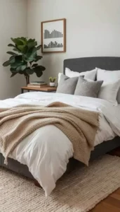 Use fitted and neatly layered bedding