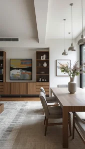 Use low profile cabinets