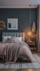 Use matte or soft finish paint