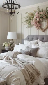 Use neutral or romantic tones