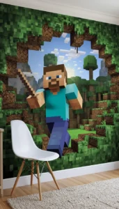 Use peel and stick murals