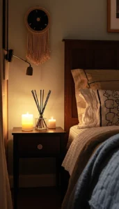 Use scented candles or diffusers