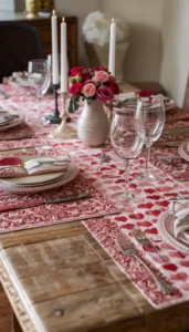 Use simple table linens