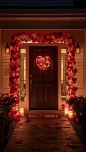 Use soft lighting near the entry