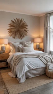 Use soft throws and cushions