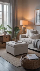 Use storage ottomans