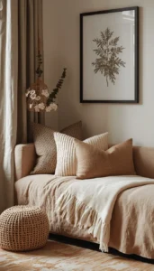 Use textured cushions