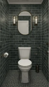 Use textured or patterned tile