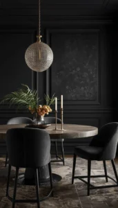 Use wallpaper with subtle patterns