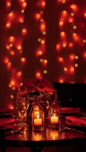 Use warm toned bulbs