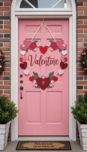 Valentine Door Signs With Sweet Messages