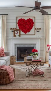 Valentine’s Day Living Room Decor Ideas