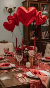 Valentines Table Decor for Romantic Dining