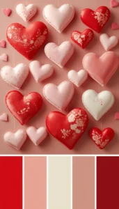 Vintage Color Palettes With Soft Romantic Tones
