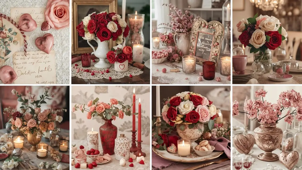 Vintage Valentines Decorations