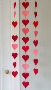 Vintage Valentines Garlands and Hanging Decor