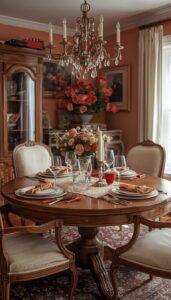 Vintage Valentines Table Decorations