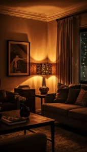 Warm Lighting for a Relaxing Mood