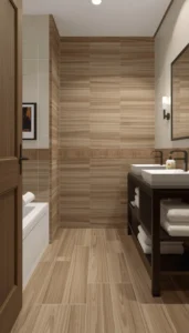 Wood Look Tile for Warm Natural Feel