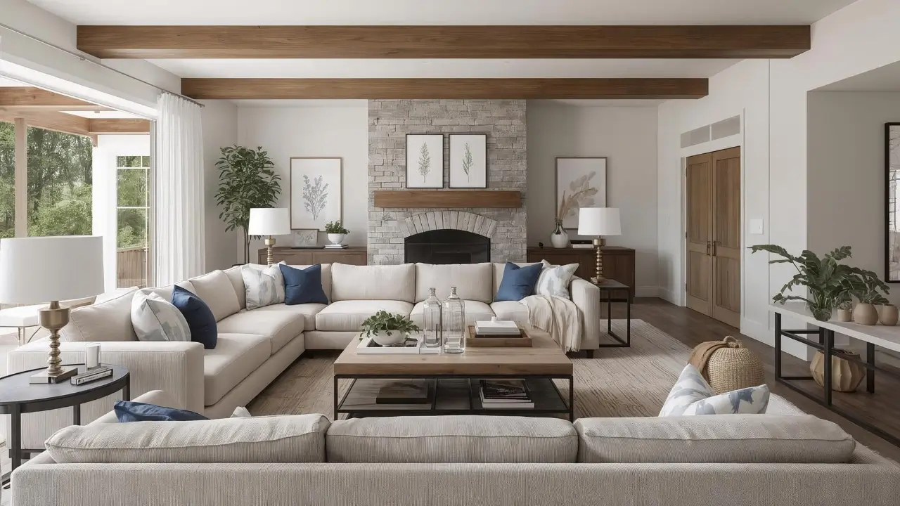 cozy modern living room