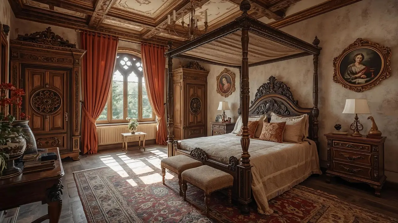 medieval bedroom