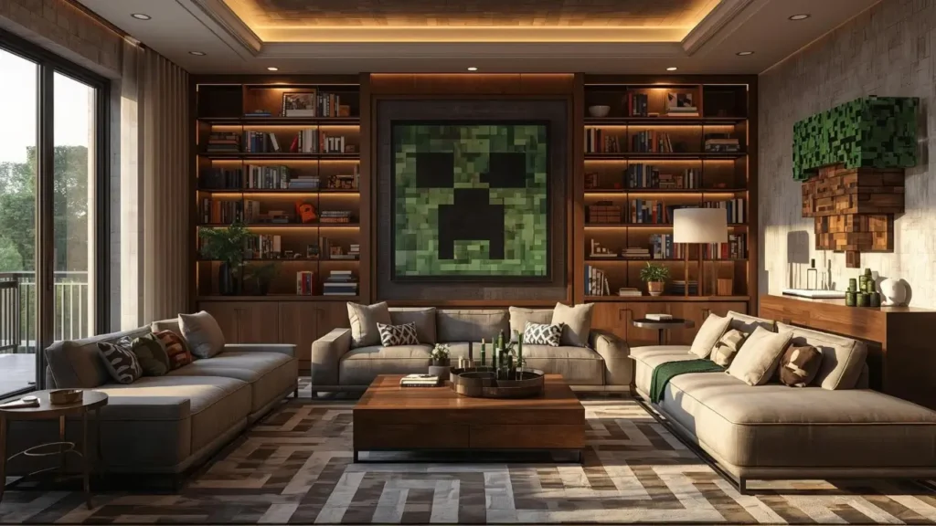 Minecraft Inspired House Interior Ideas for Real Life Homes