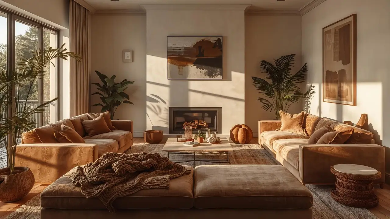 modern farmhouse living room