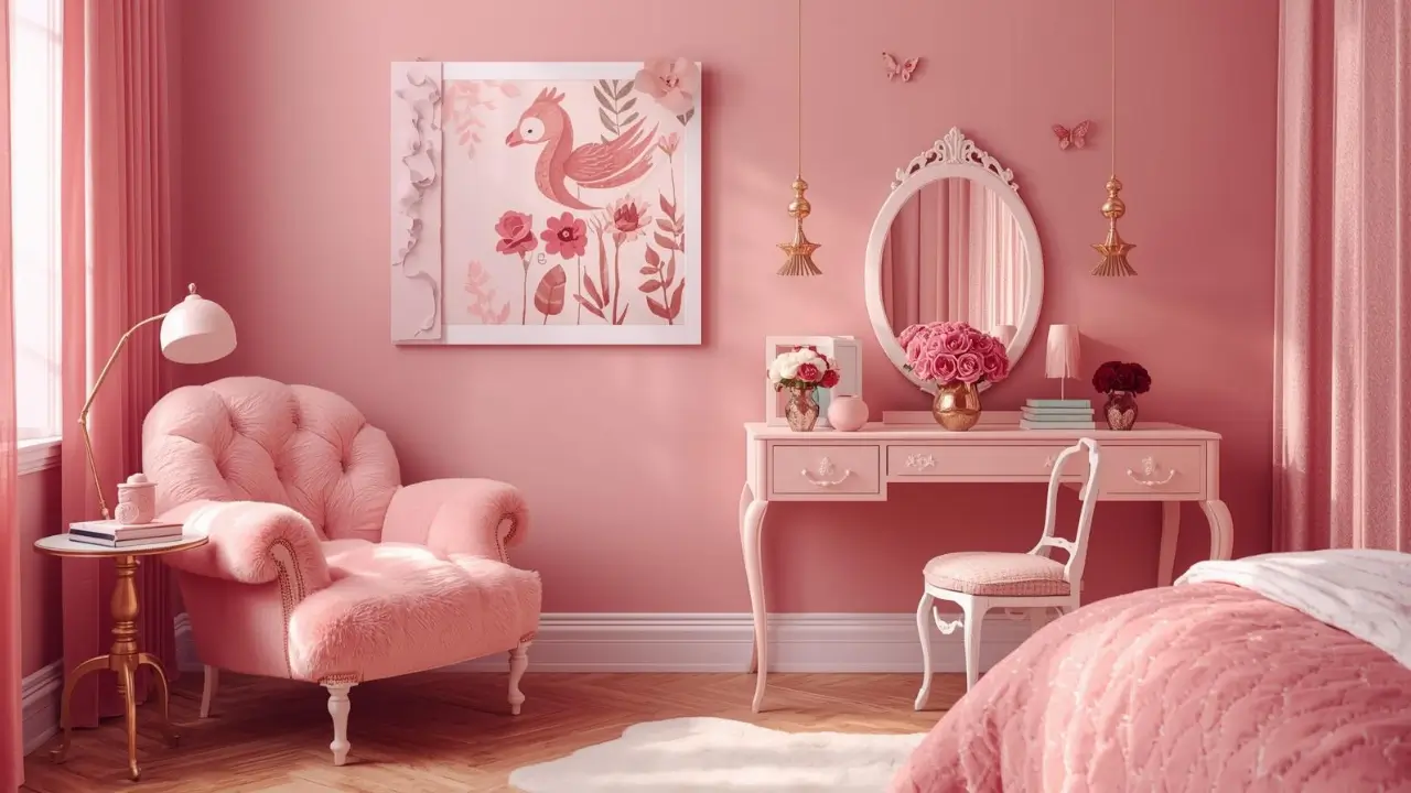Pink Bedroom Ideas