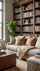 Add Cushions and Throws for Extra Comfort