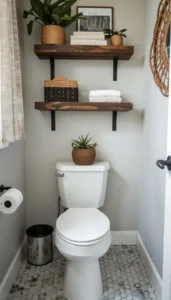 Add Floating Shelves for Storage and Decor