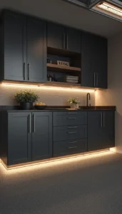 Add LED strip lighting