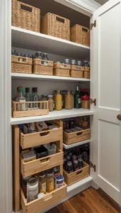 Add Pull Out Shelves or Baskets