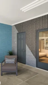 Add an accent wall for personality