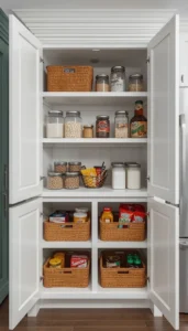 Add small storage baskets