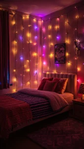 Add string lights or fairy lights