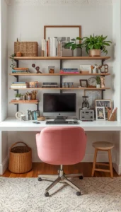 Bright and Inspiring Craft Room Decor