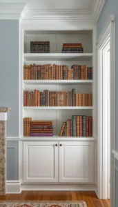 Built In Shelving Home Library Ideas