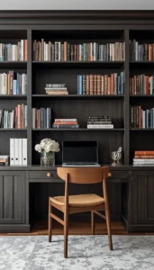 Built In Shelving Home Library Office Ideas