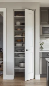 Choose a Hidden Pantry Door for a Seamless Kitchen Design