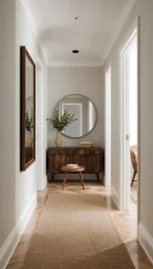 Choose a large wall mirror