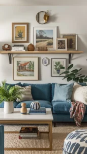 Choose artwork that reflects family personality