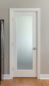 Choose frosted glass for privacy